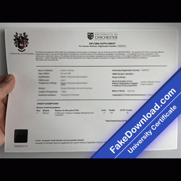 Chichester University Template (psd)