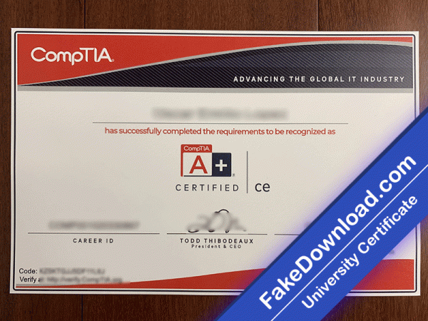 CompTIA University Template (psd)