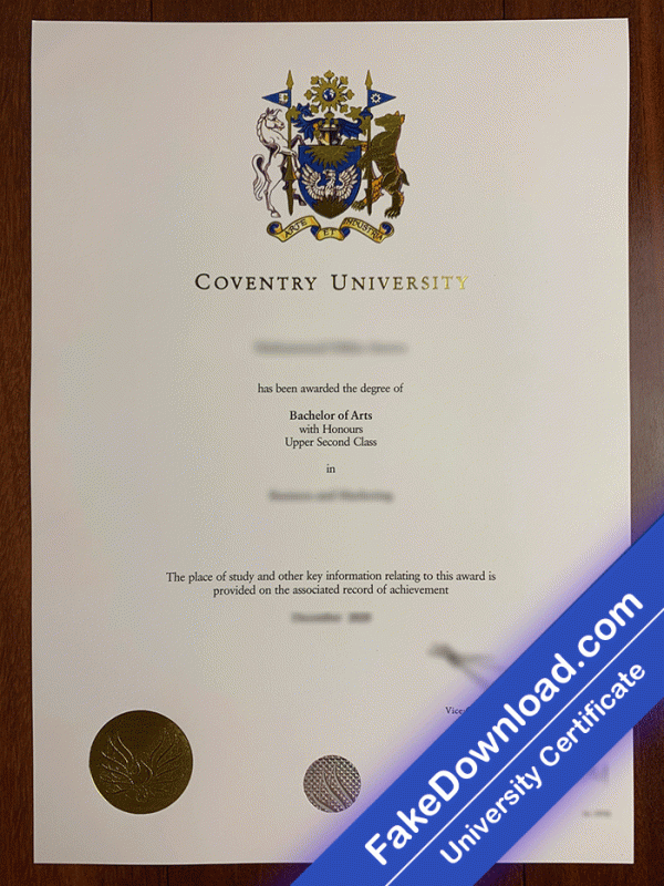 Coventry University Template (psd)