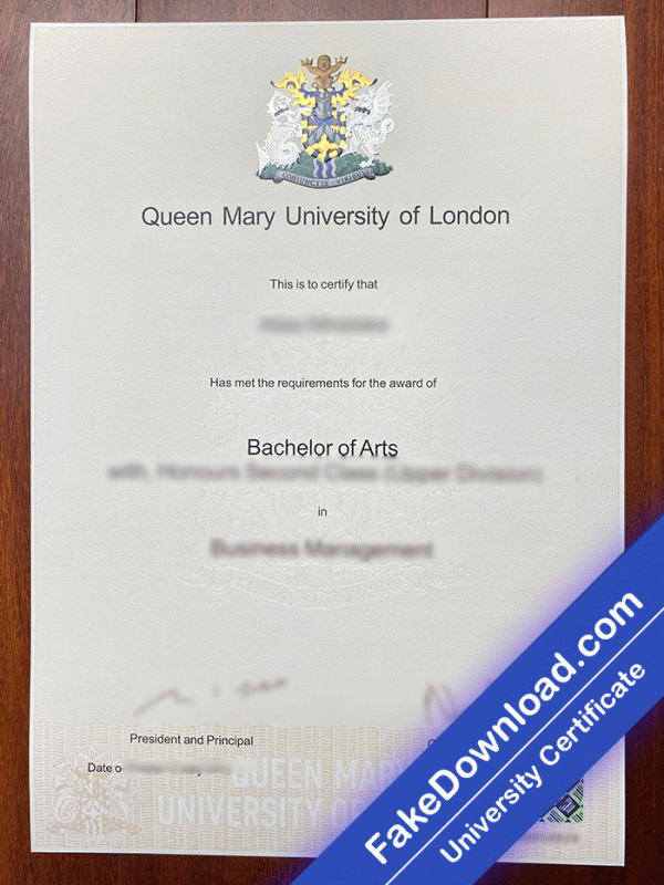 Queen Mary University of London (QMUL) Template (psd)