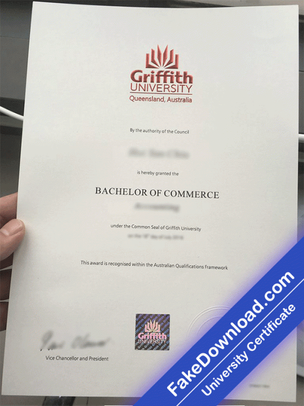 Griffith University Template (psd)